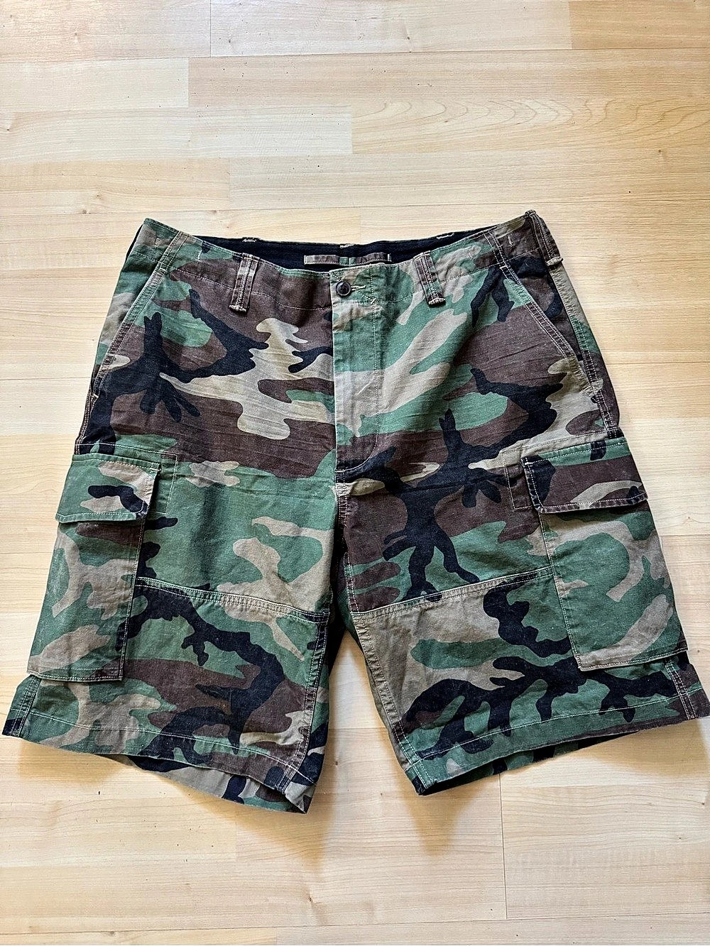 Polo Ralph Lauren Relaxed Fit Camouflage Cargo Shorts Waist 35